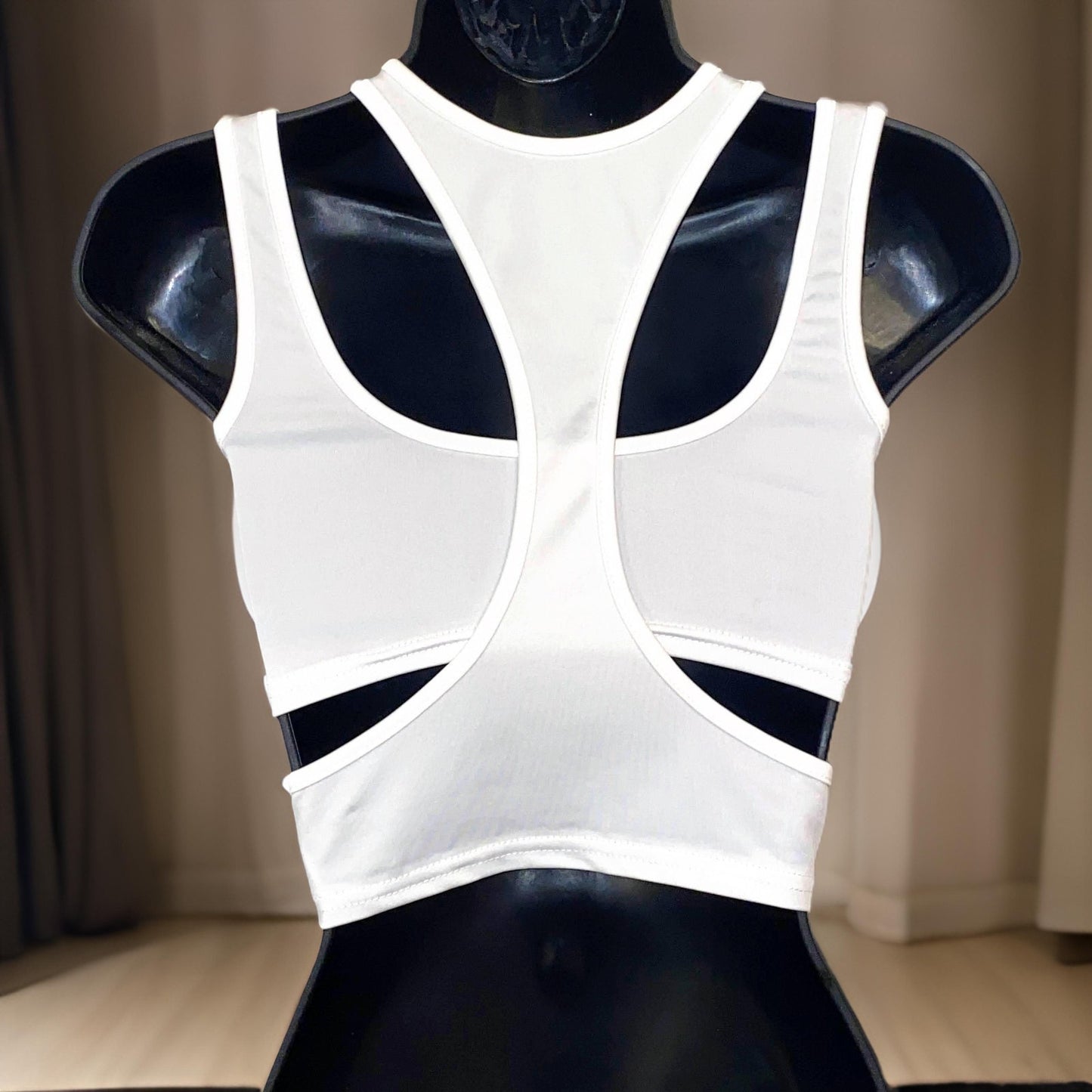 Frosty Slice Crop Top