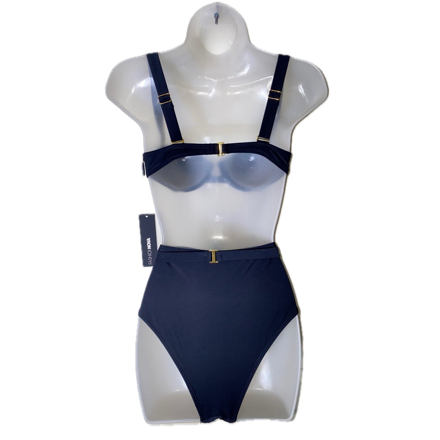 Underwire Black Chain Bikini