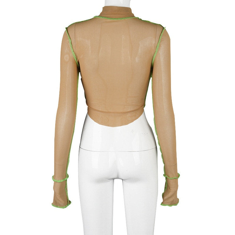 Vivid Mesh Statement Top