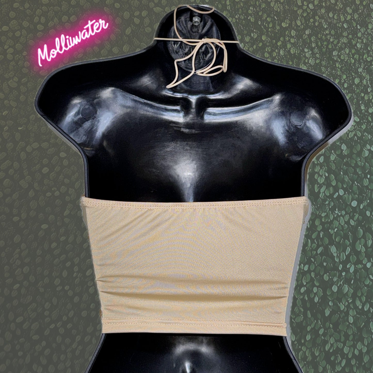 Fringe Flare Halter Crop Top