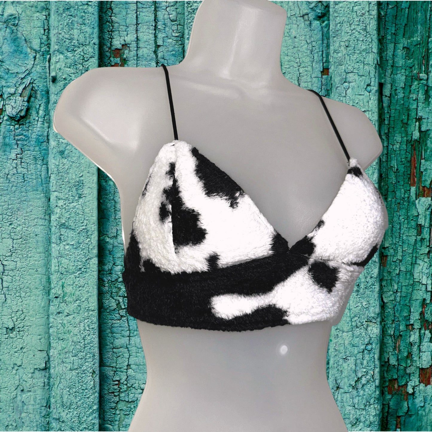 Moo Magic Fuzzy Crop Top