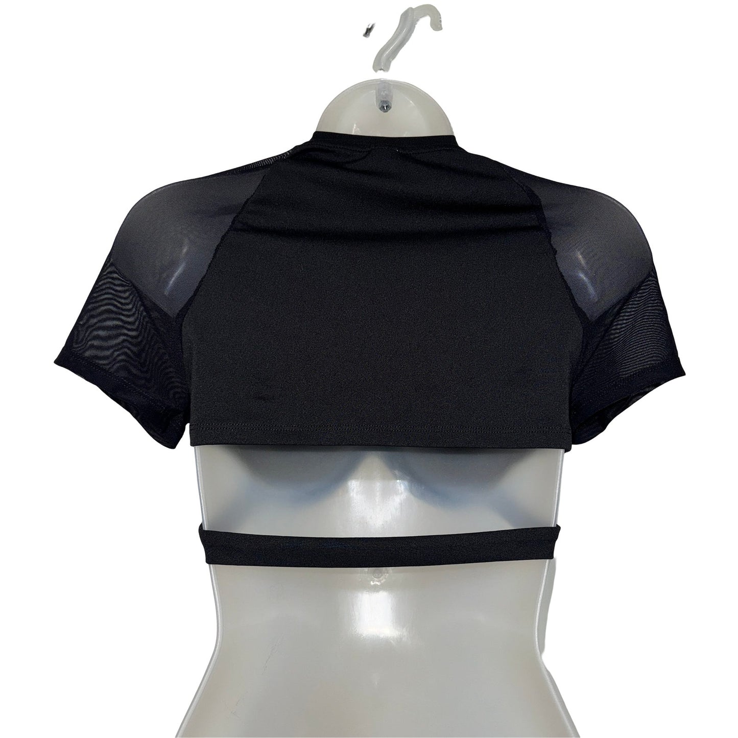 Mesh Magic Curve Crop Top