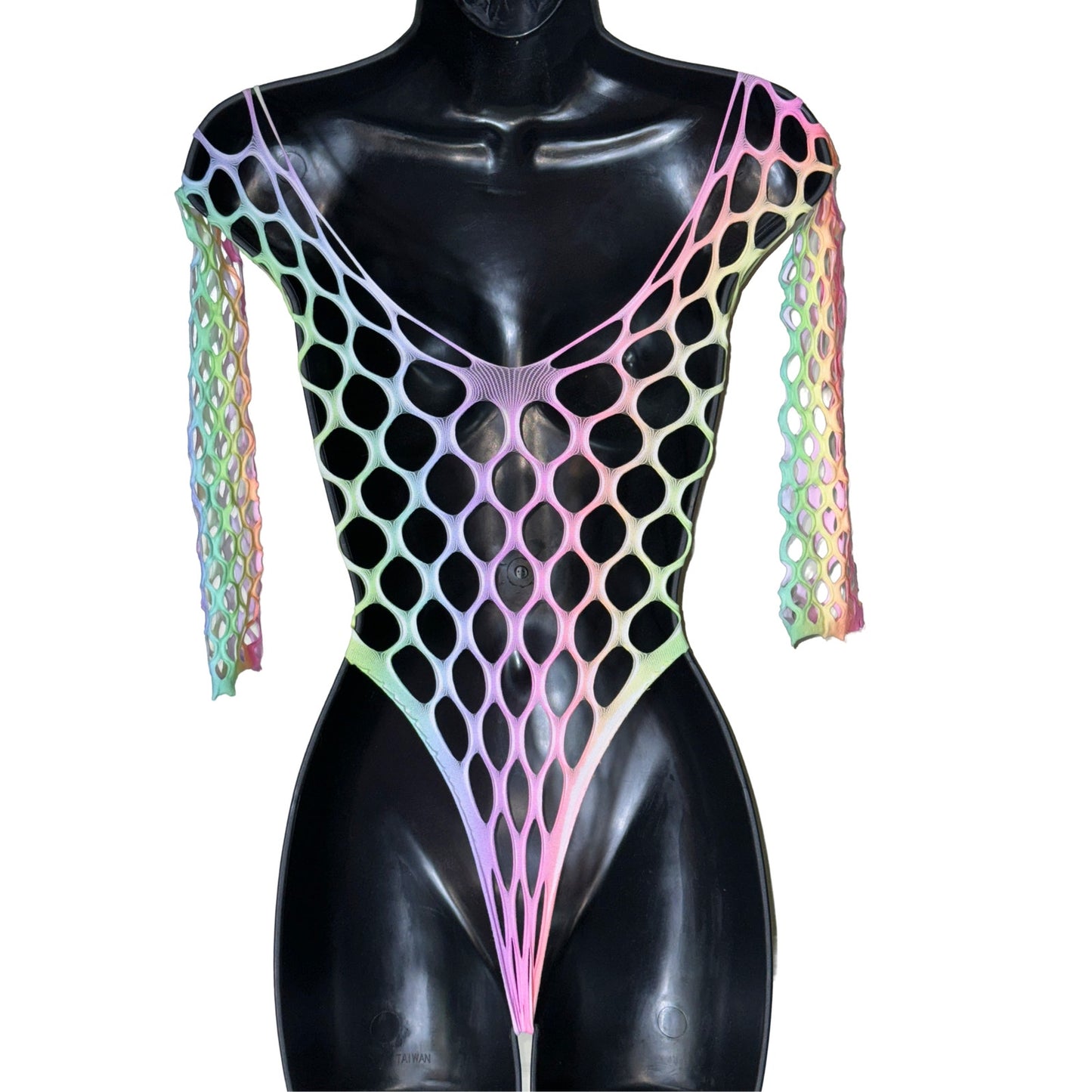 Kaleidoscope Wave Rhinestone Bodysuit
