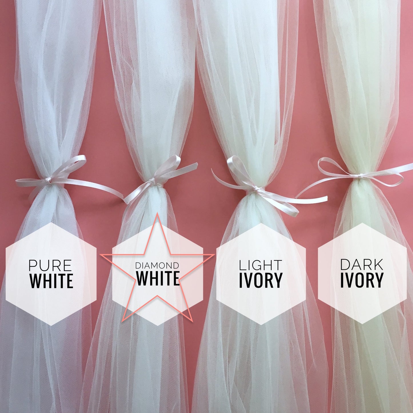 Extra Long Ivory Bridal Veil