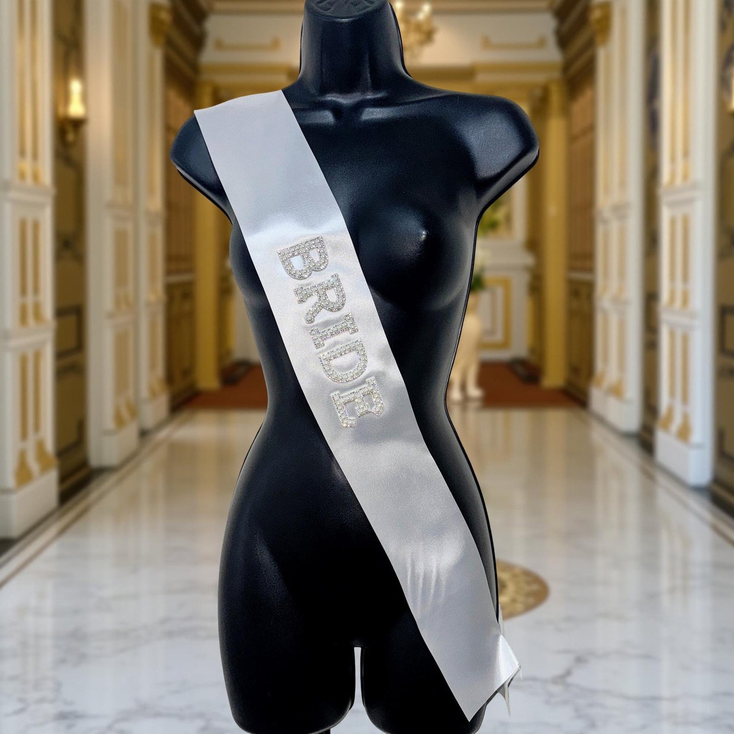 Rhinestone Royale Bridal Sash