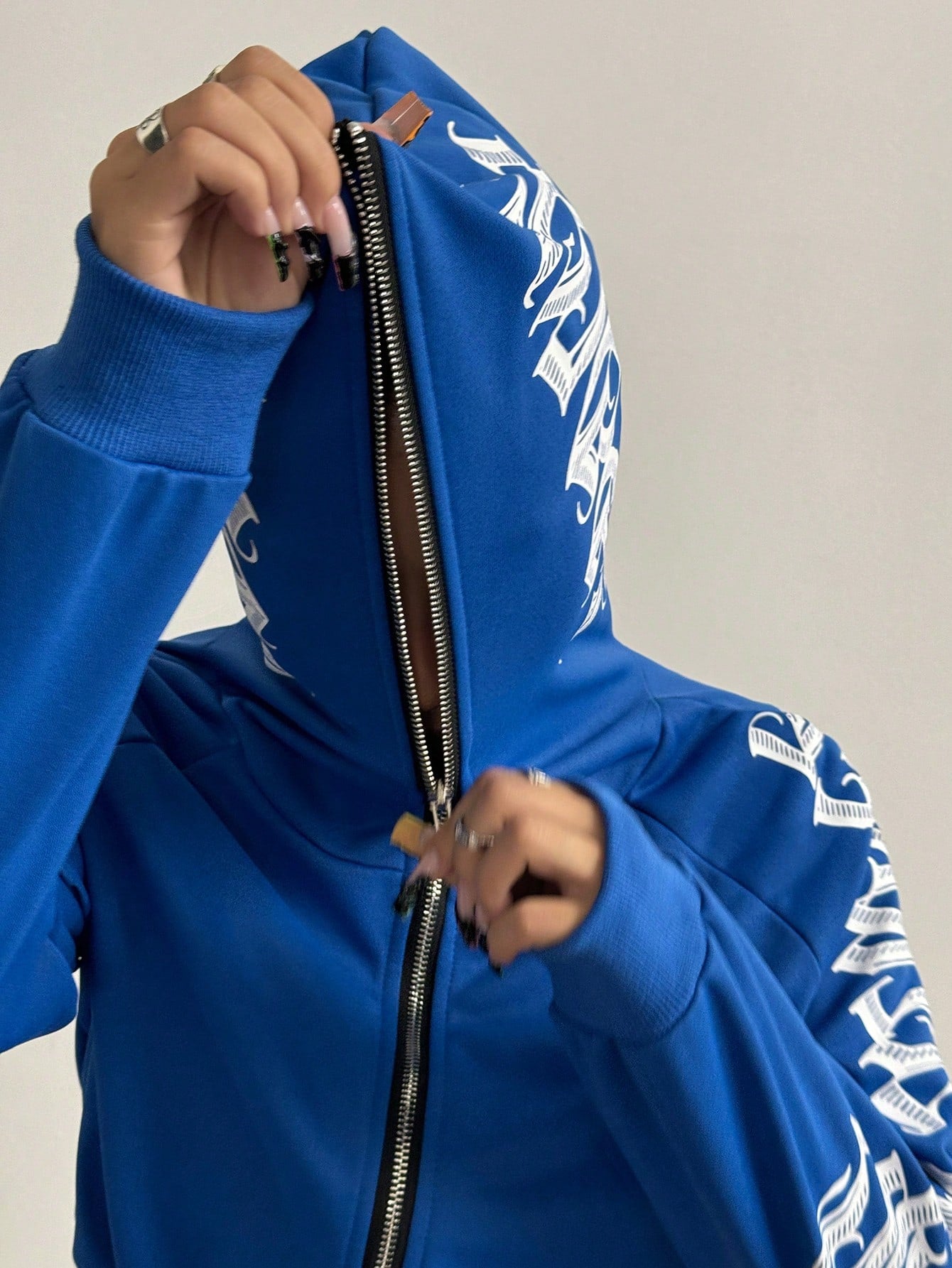 Shadow Zip Hooded Crop