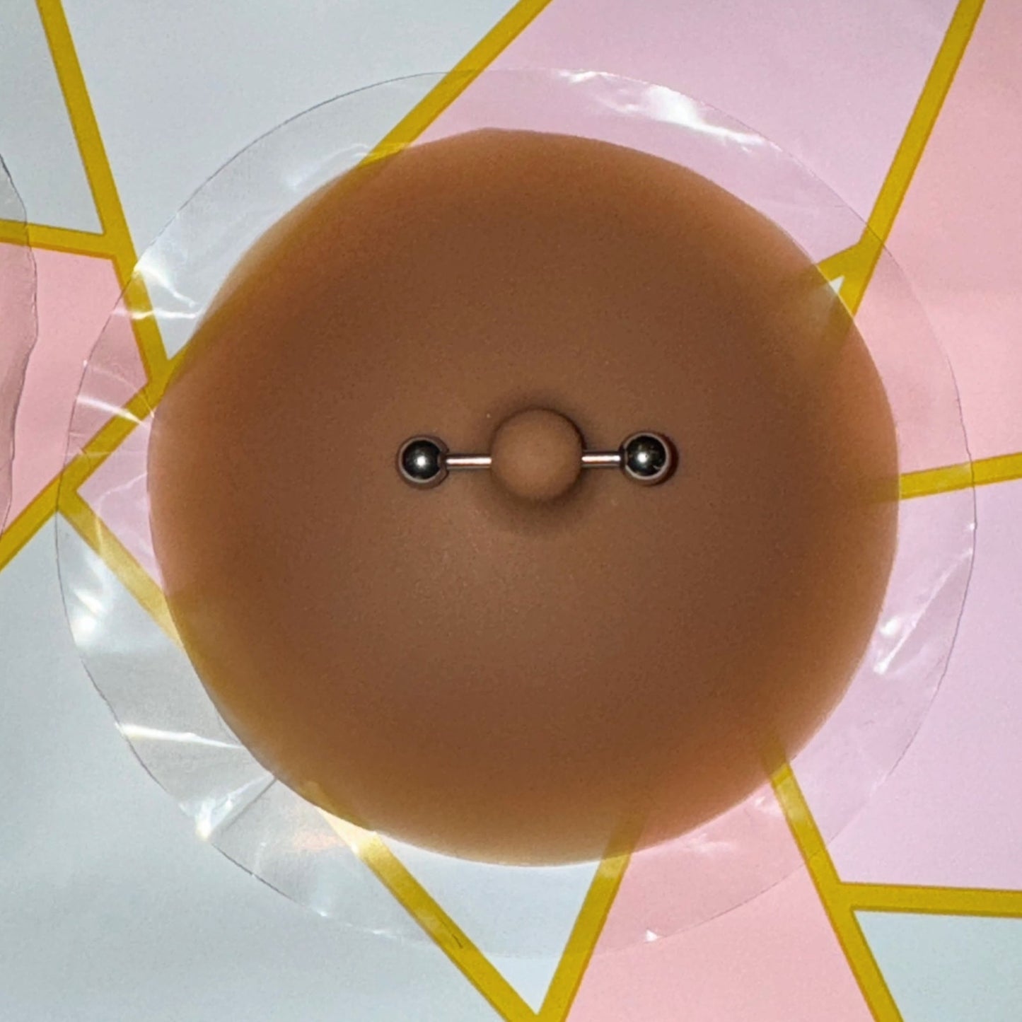 Piercing Tease False Pierced Nipple Pasties