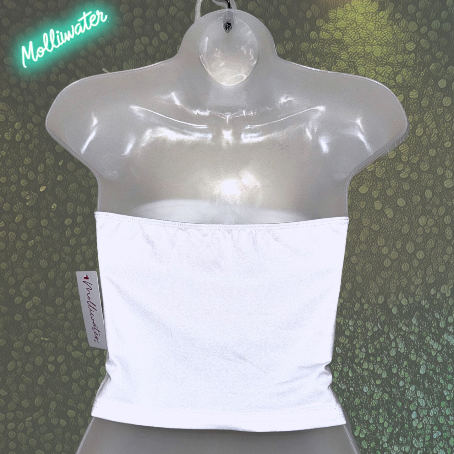 Cherry Pop Strapless Crop Top