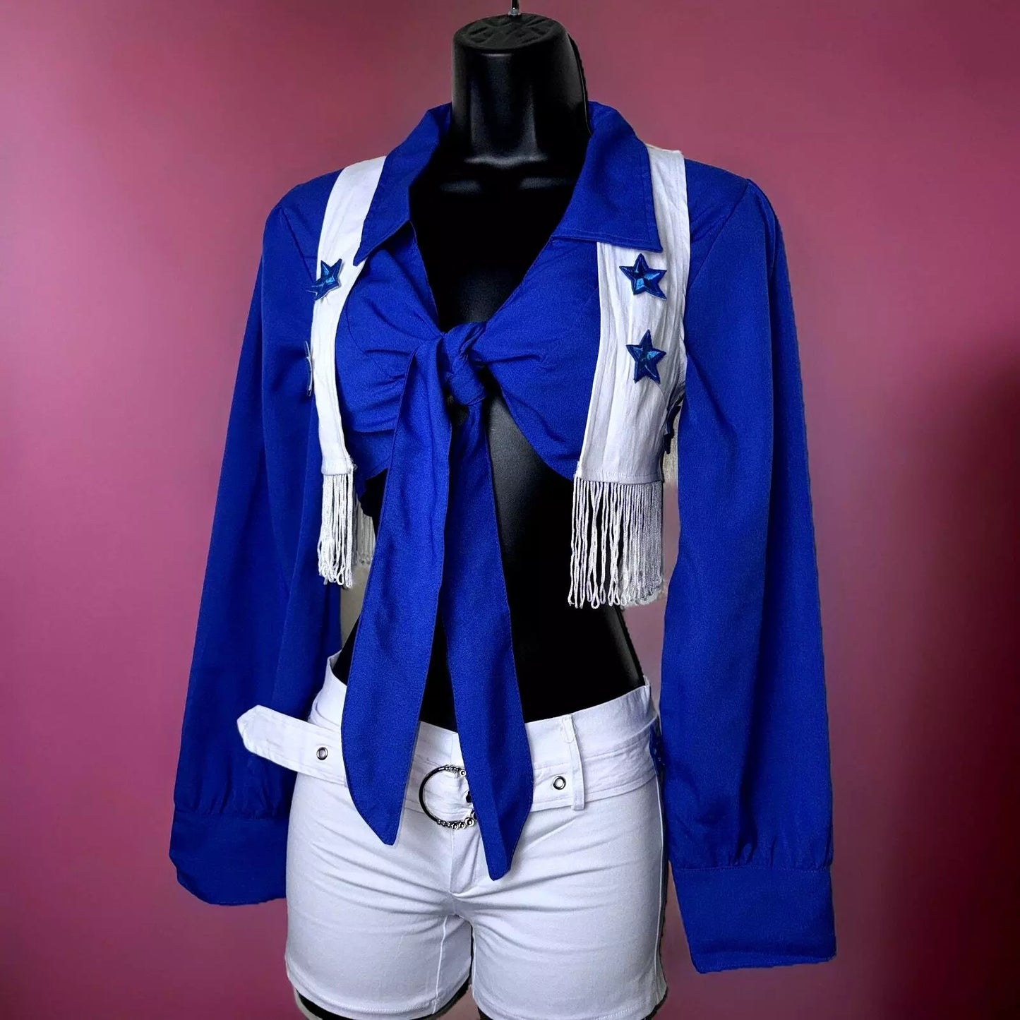 Dallas Cowboy Cheerleader Costume Set