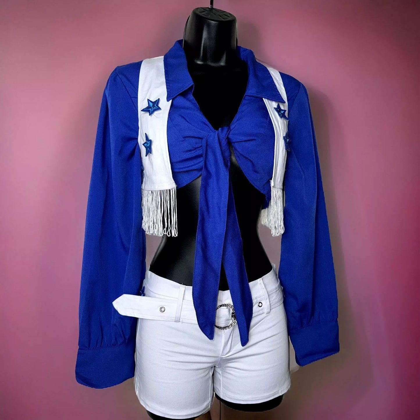 Dallas Cowboy Cheerleader Costume Set