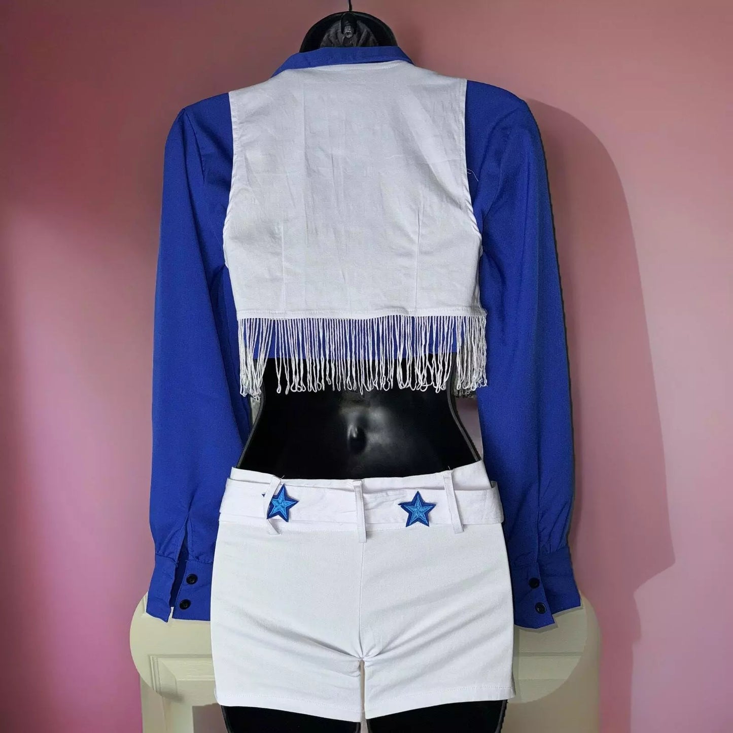 Dallas Cowboy Cheerleader Costume Set