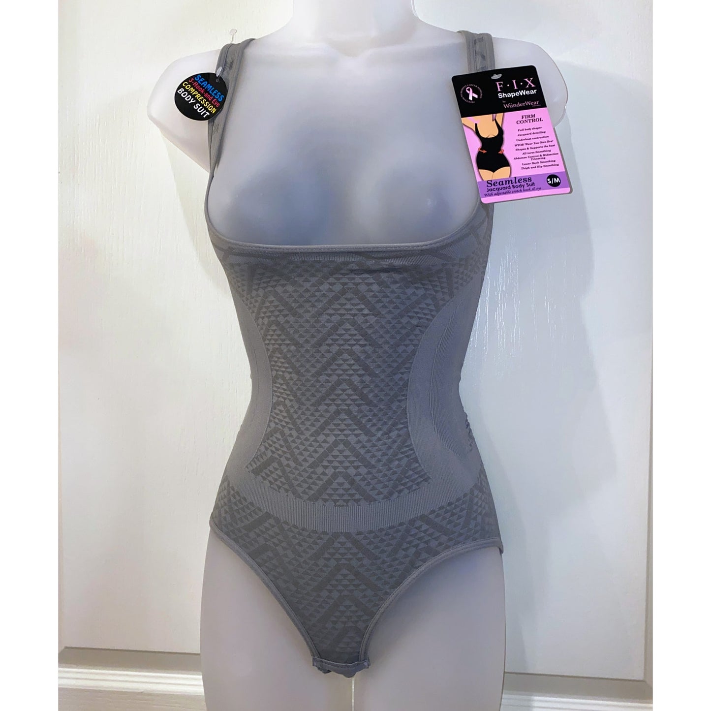 "Hourglass Waist" Firm Shapewear Bodysuit