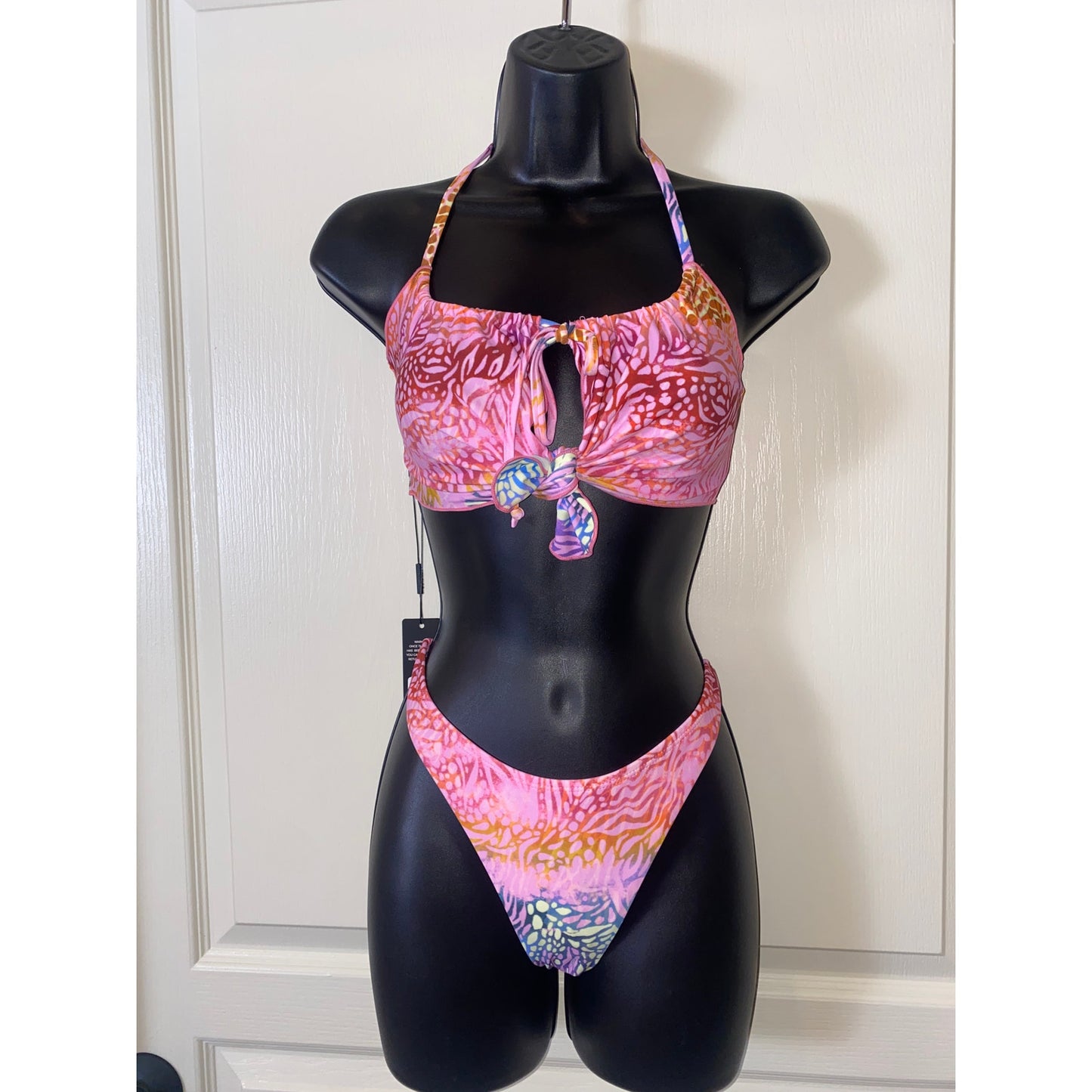 Animal Instinct Print Swimsuit Bikini