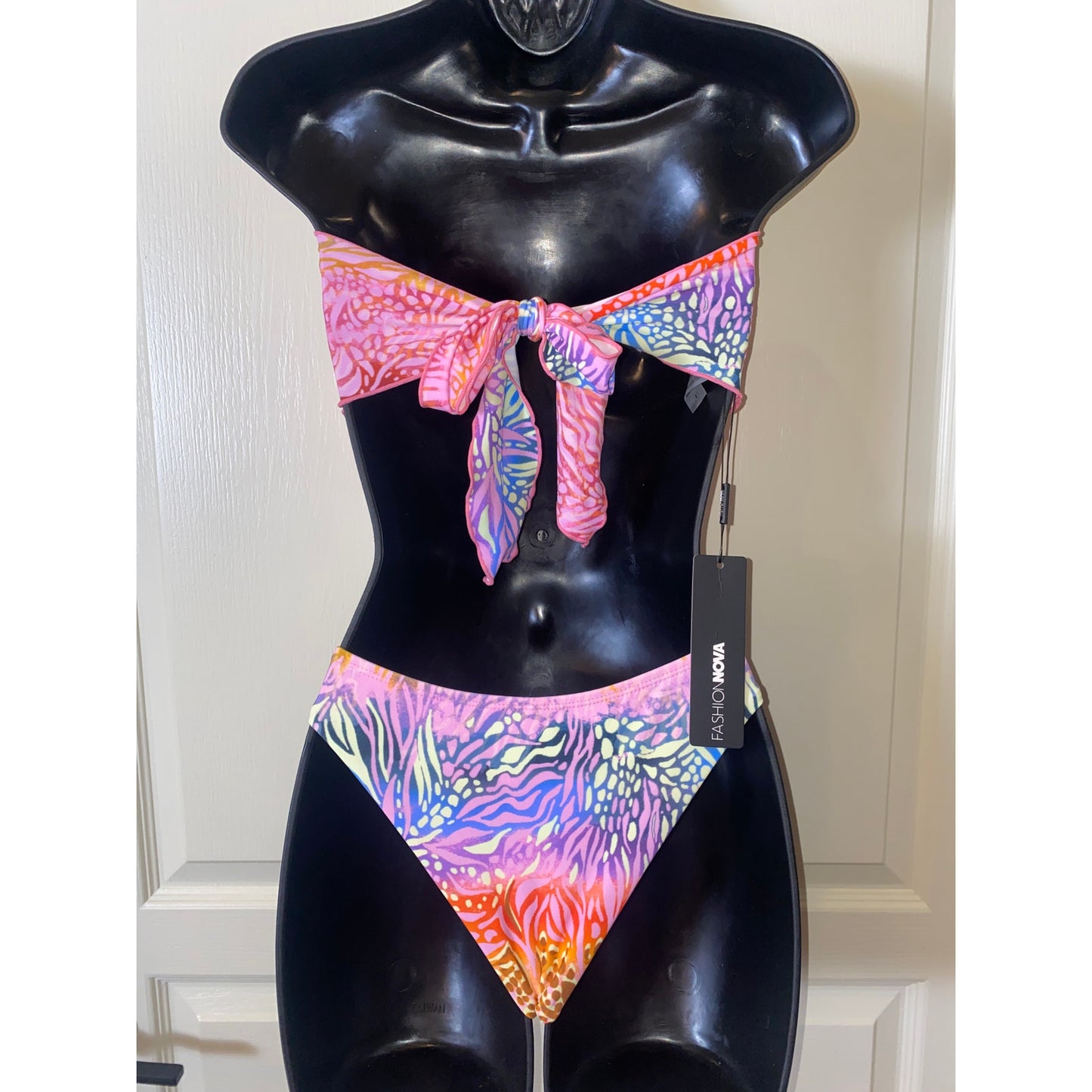 Animal Instinct Print Swimsuit Bikini
