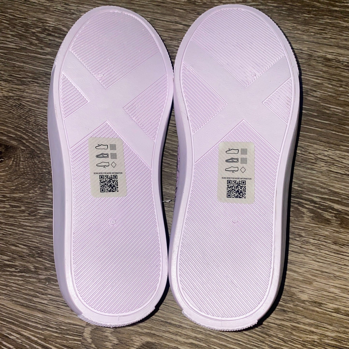 7 Wide 7W Purple Celestial Star Slip On Shoes