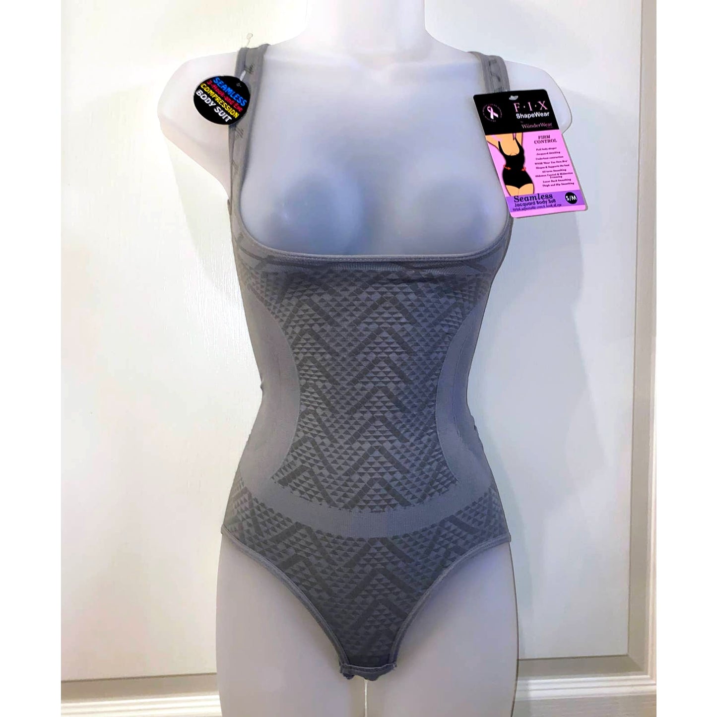 "Hourglass Waist" Firm Shapewear Bodysuit