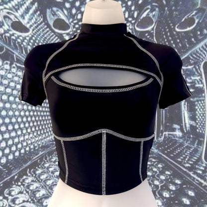 Voidline Cutout Tech Top