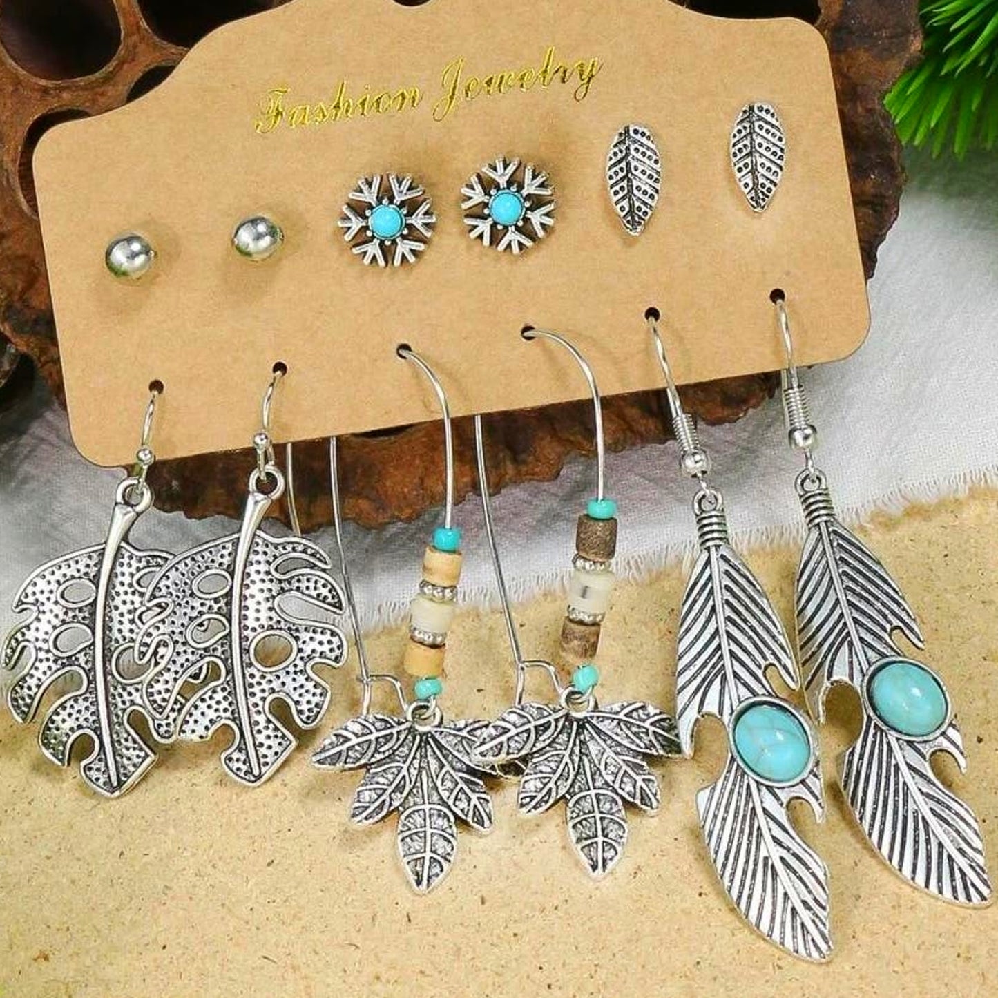 Nature's Charm Earring Set