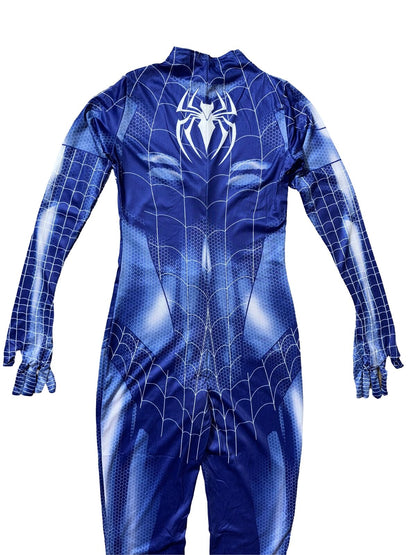 Blue Spiderwoman Jumpsuit Costume