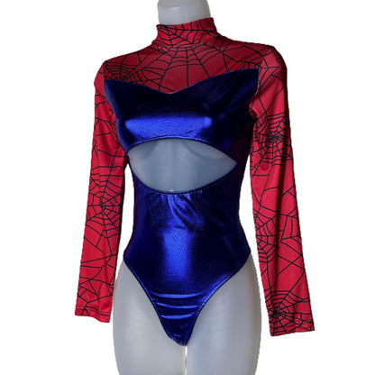 Sexy Spiderwoman Bodysuit Costume