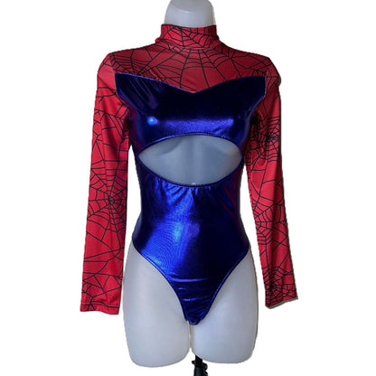 Sexy Spiderwoman Bodysuit Costume