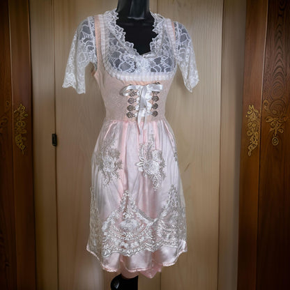 Beige Lace Dirndl Inga