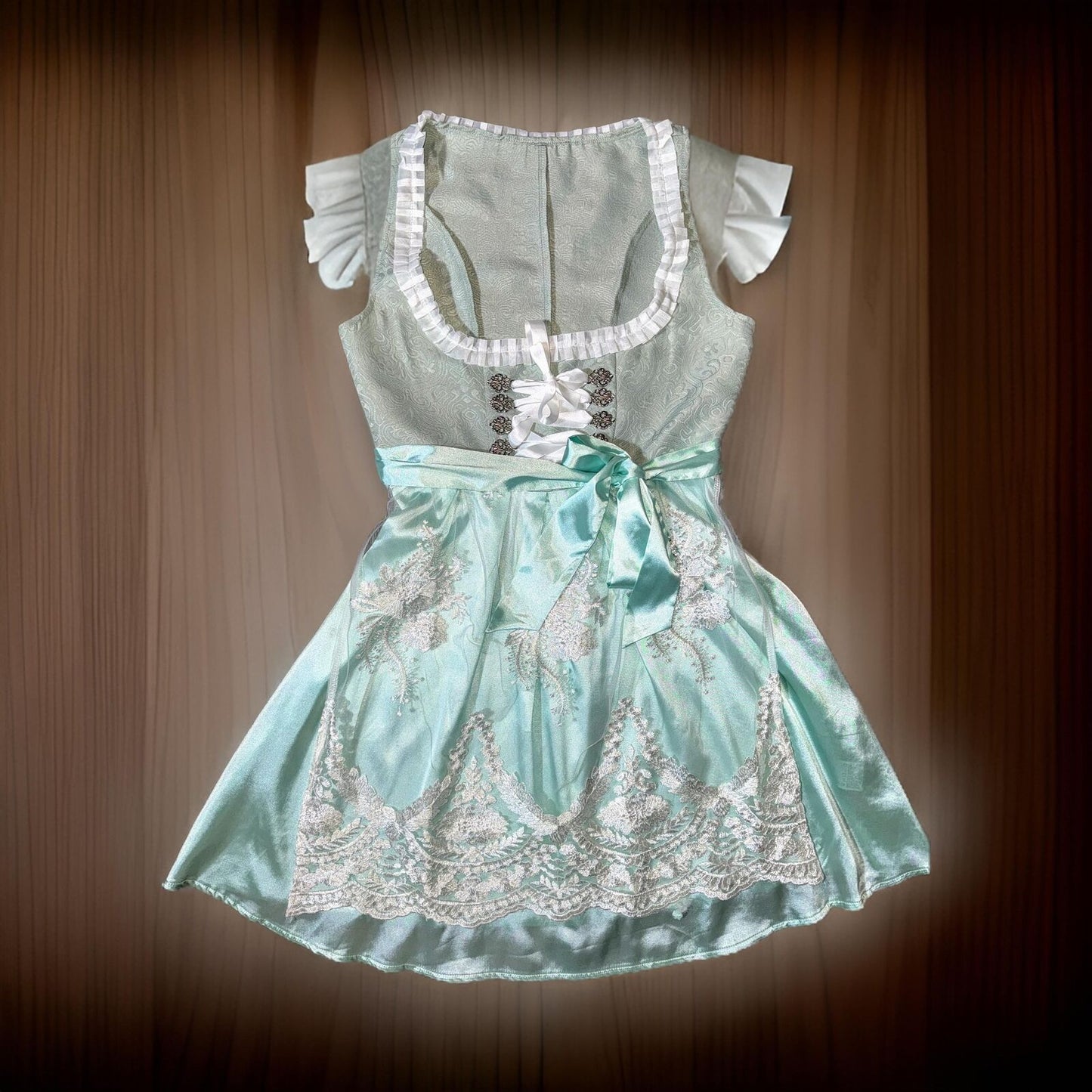 Blue Lace Dirndl Lena