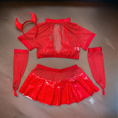 Red Hot Devil Costume Set