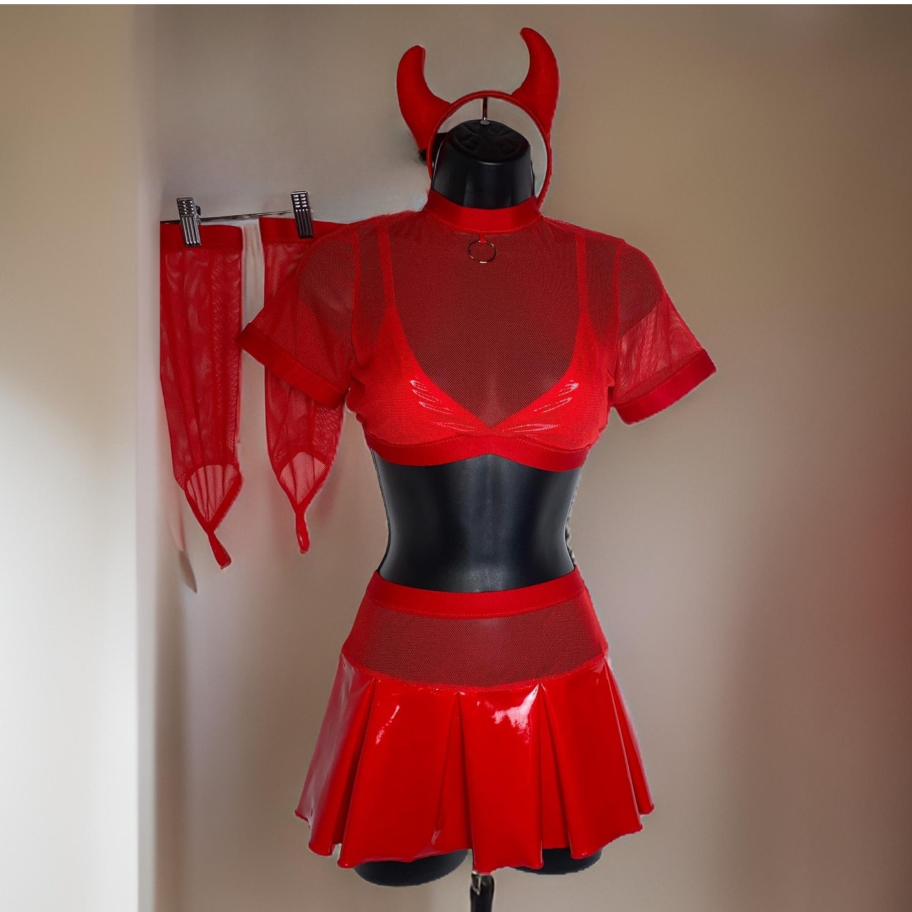 Red Hot Devil Costume Set