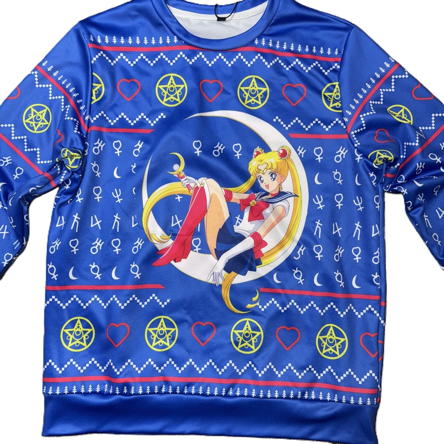 Crescent Snowflake & Chill Sweater