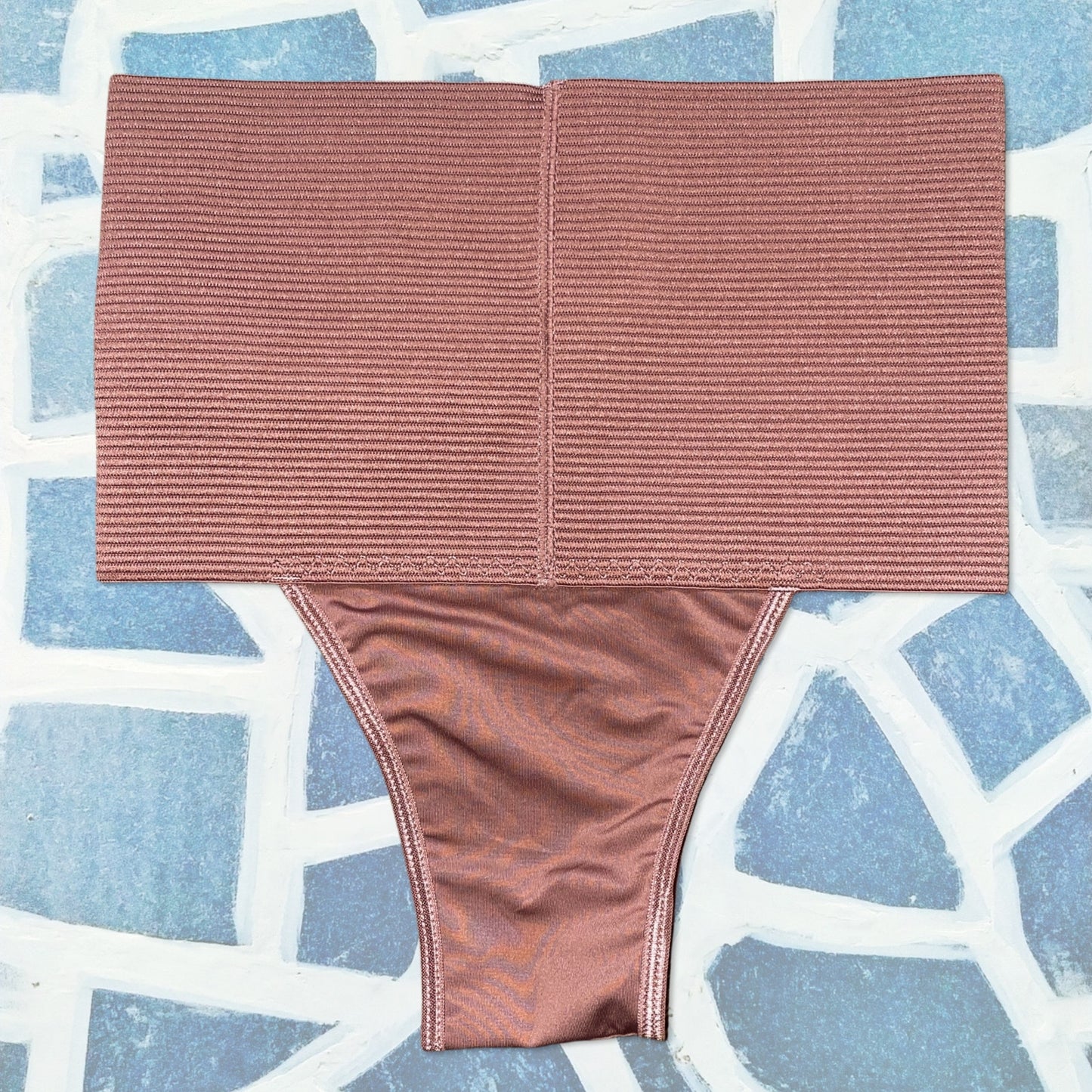 Snatch & Sculpt High Waisted Shapewear Bellyband Panty - Bronzed