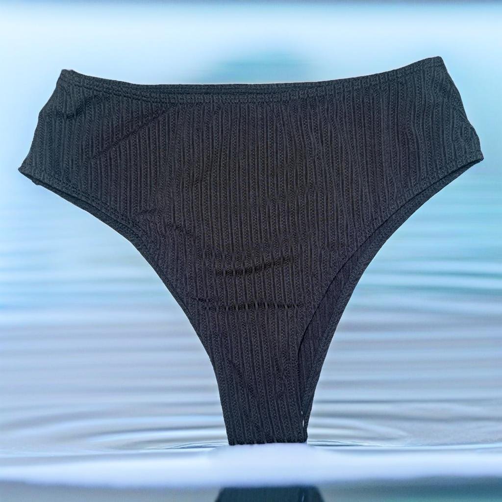 Small Black Swim Brief Bikini Bottoms