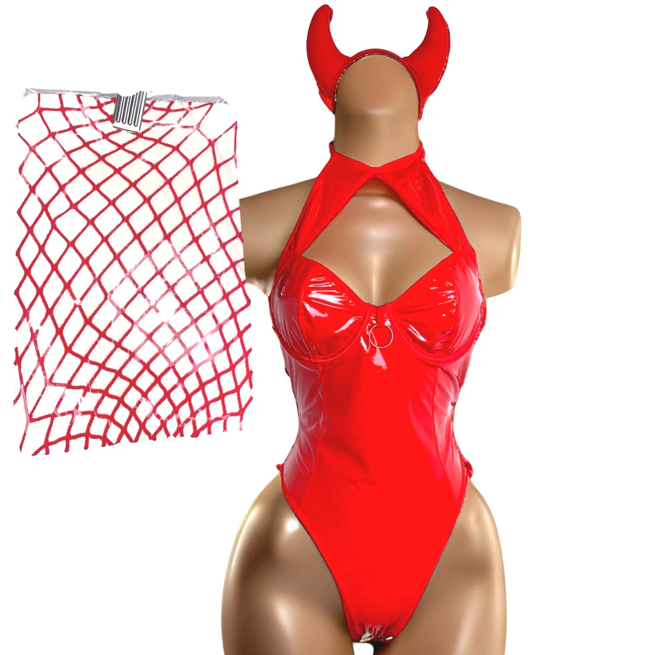 Red Sin Devil Vegan Costume