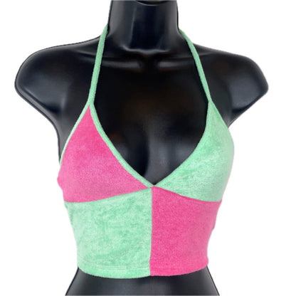 Retro Halter Crop