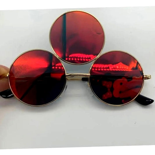 Eclipse Trio Third Eye Sunglasses - Vortex Vermilion