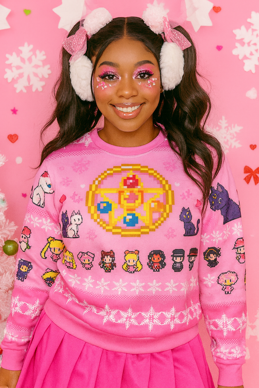 Crystal Star Holiday Sweater