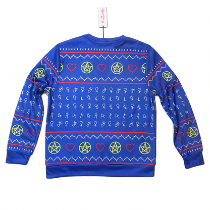 Crescent Snowflake & Chill Sweater