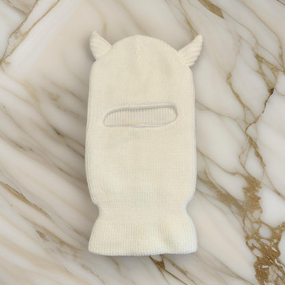 Devil's Shade Balaclava - Ivory