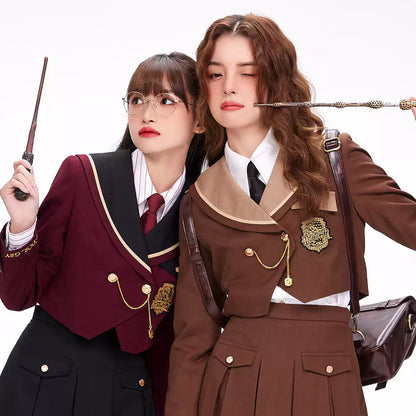 Harry Potter™ X Kyouko Hogwarts Uniform Sailor Crop Jacket