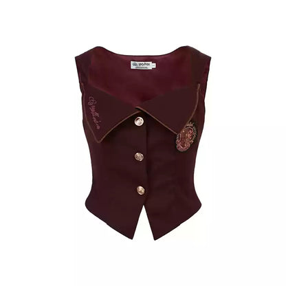 Harry Potter™ X Kyouko Hogwarts Uniform Embroidered Vest