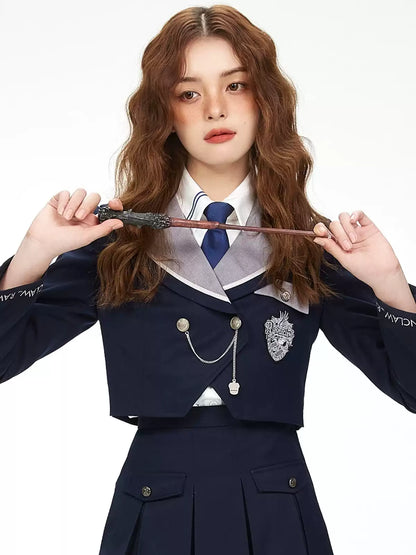 Harry Potter™ X Kyouko Hogwarts Uniform Sailor Crop Jacket