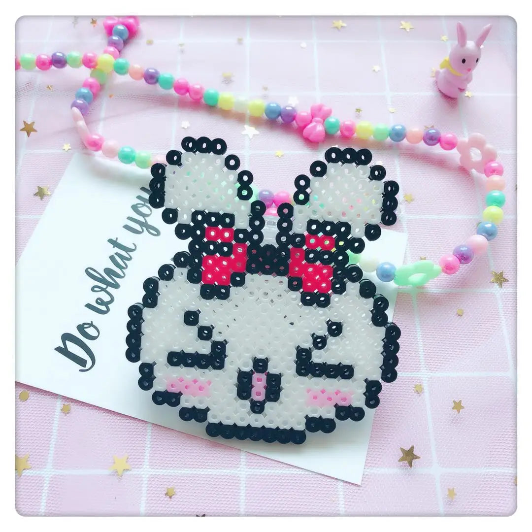 Glow Groove Rave Pacifier Kandi Necklace