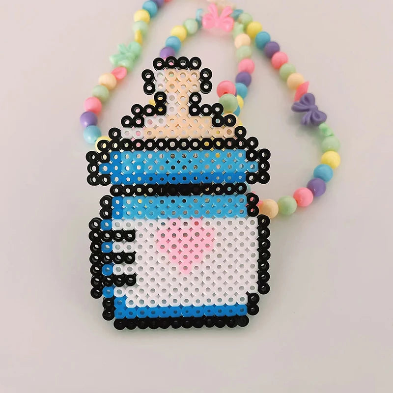 Glow Groove Rave Pacifier Kandi Necklace