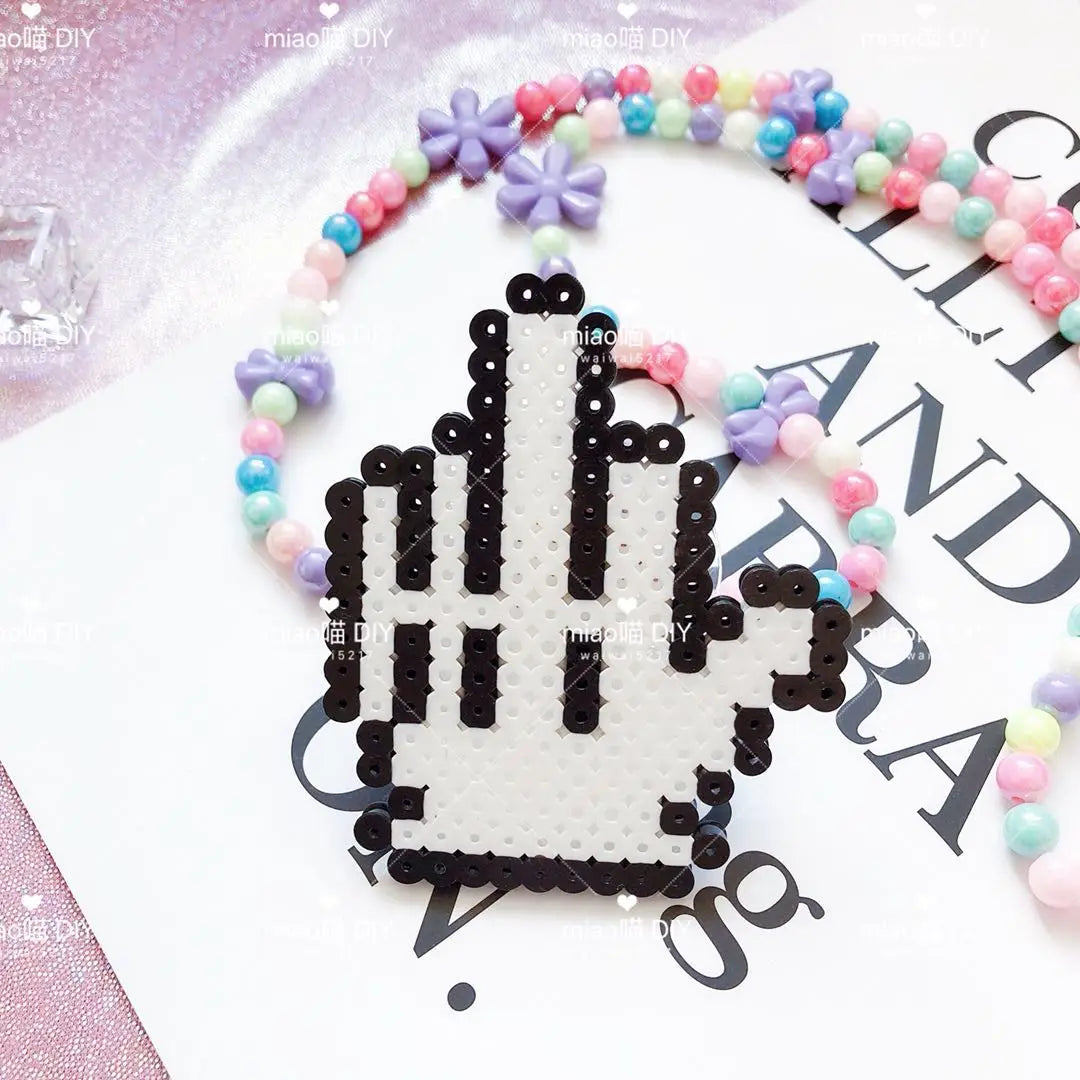 Glow Groove Rave Pacifier Kandi Necklace
