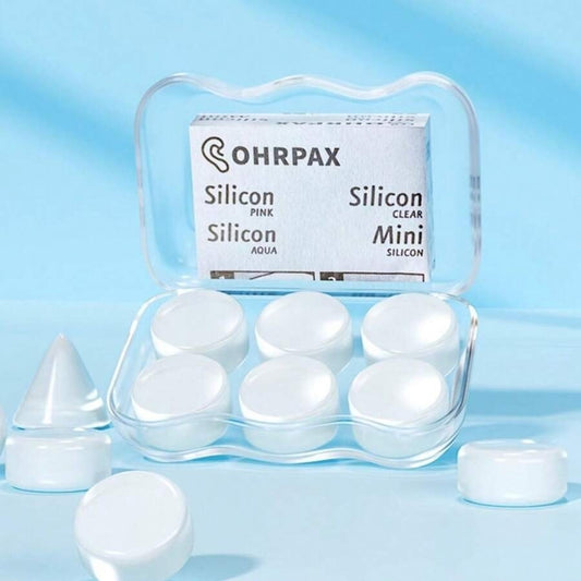 Moldable Shapable Noise Canceling Silicone Earplugs