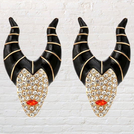 Maleficent's Charm Earrings