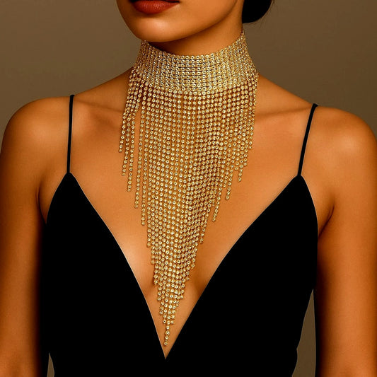 Gilded Starlight Choker
