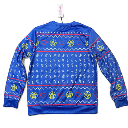 Crescent Snowflake & Chill Sweater