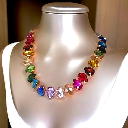 Pride Prism Crystal Necklace