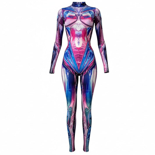 Starlit Spectrum Metallic Mirage Jumpsuit